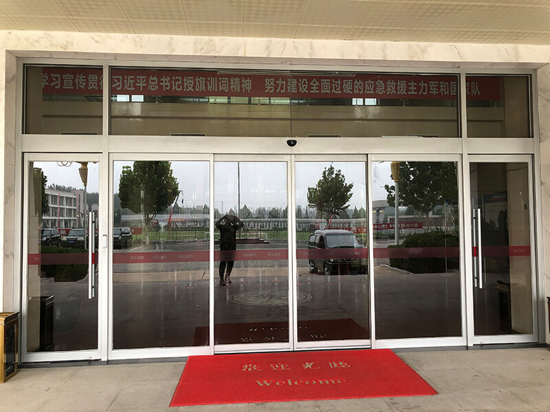 顺义消防救援队自动门